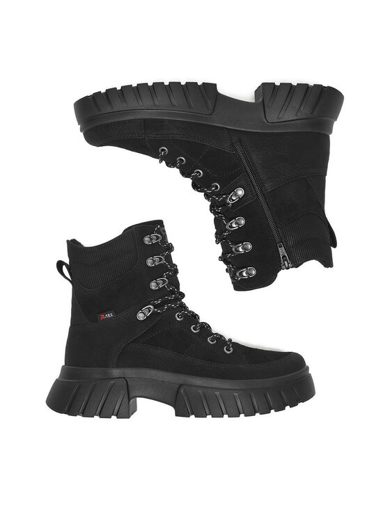Rieker Rieker Schnürschuhe CEO-W1871-00 Schwarz