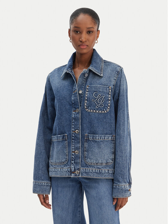 Liu Jo Liu Jo Giacca di jeans UA6125 D4854 Blu Regular Fit