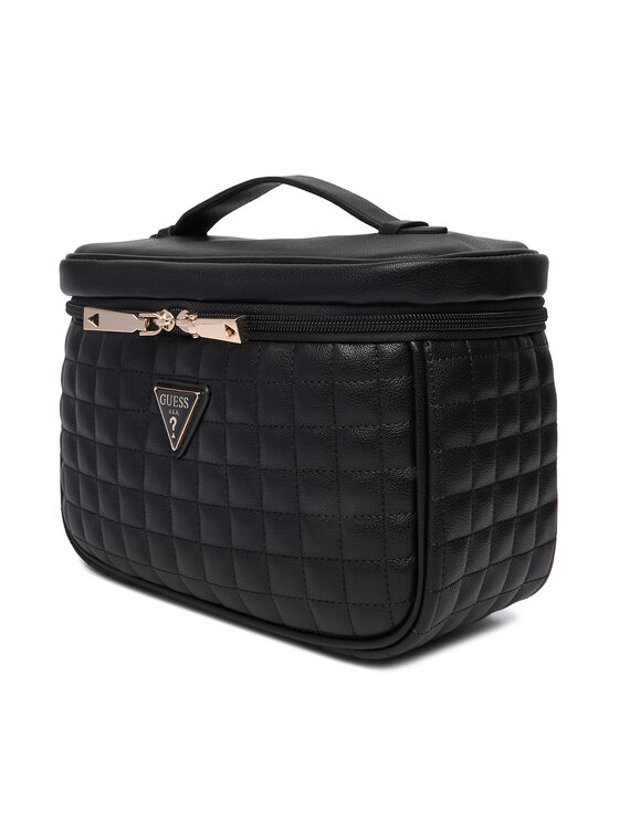 Guess Guess Pochette per cosmetici Nadira TWQG84 24039 Nero