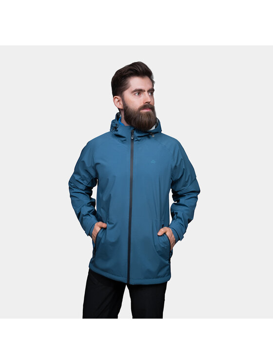 Alpinus Alpinus Kurtka przeciwdeszczowa Girdiman Niebieski Regular Fit