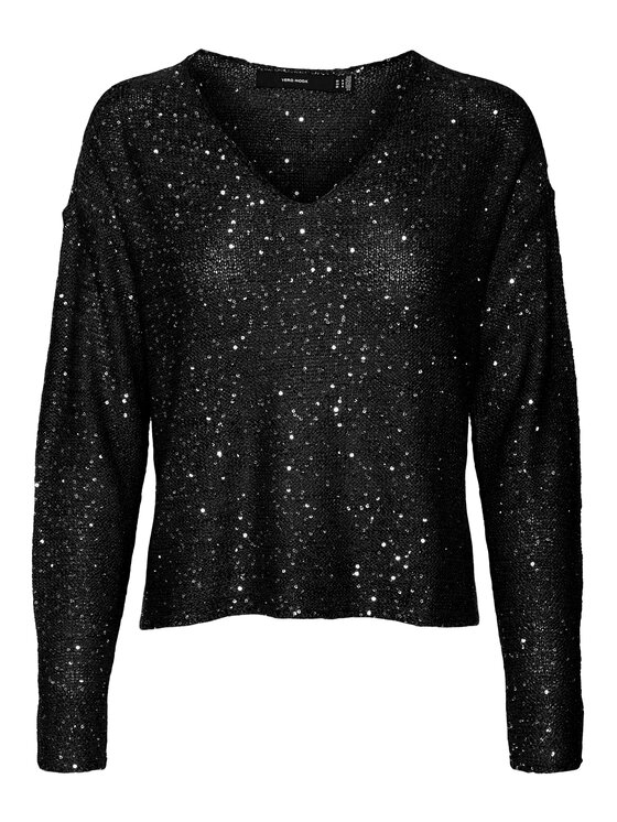 Vero Moda Vero Moda Bluză Leilani 10318223 Negru Loose Fit