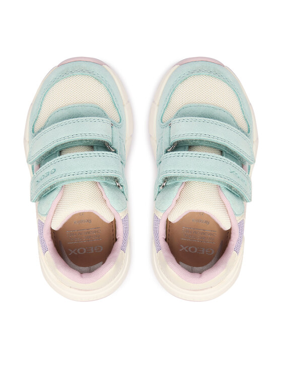 Geox Geox Sneakersy B Flexyper Mini Girl B656NA 01422 C3BE8 M Tyrkysová