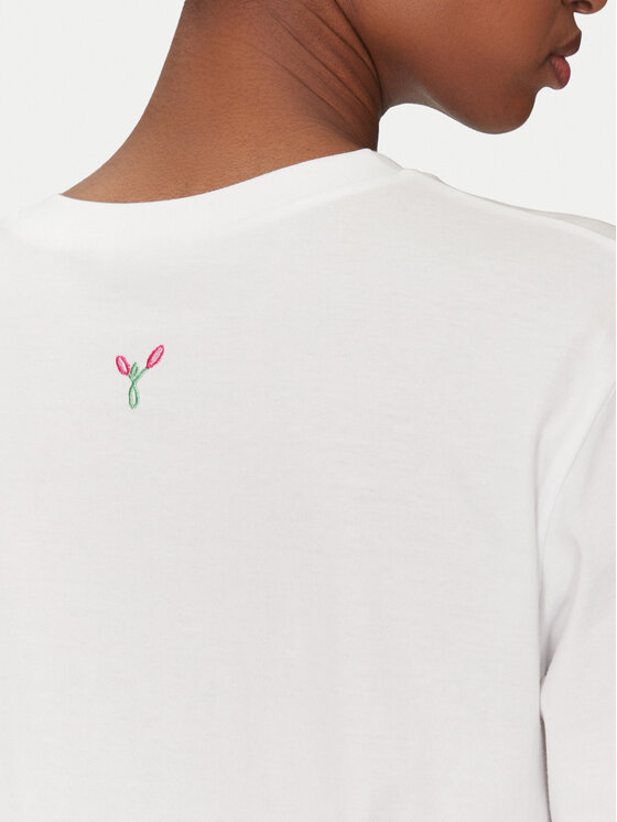 Marella Marella T-Shirt Feluca 2513971034 Λευκό Regular Fit