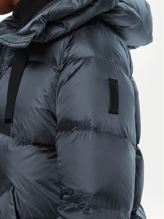 Bomboogie Bomboogie Пухено яке CW6630TDLC4 Сив Regular Fit