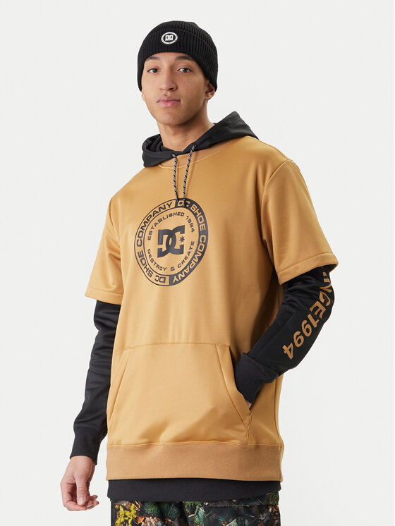 DC Shoes Bluza Dryden ADYFT03440 Brązowy Regular Fit