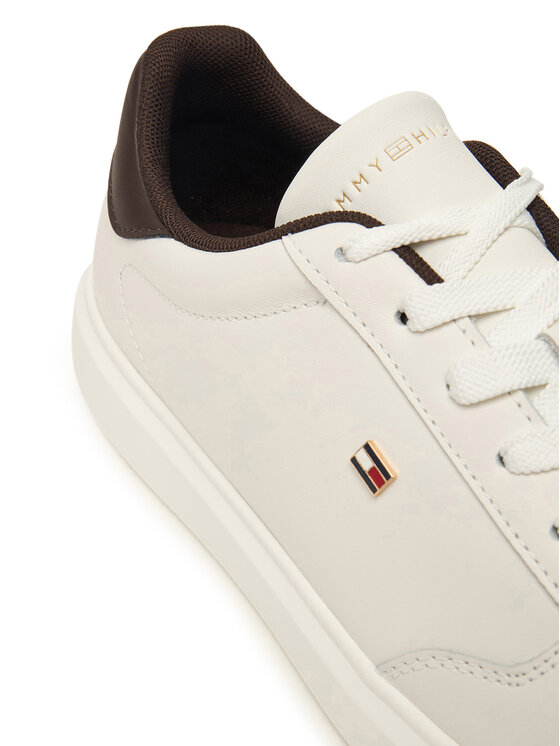 Tommy Hilfiger Tommy Hilfiger Сникърси Icon Court Light FW0FW09601 Бял