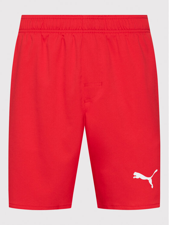 Puma Puma Szorty kąpielowe 935088 Czerwony Regular Fit
