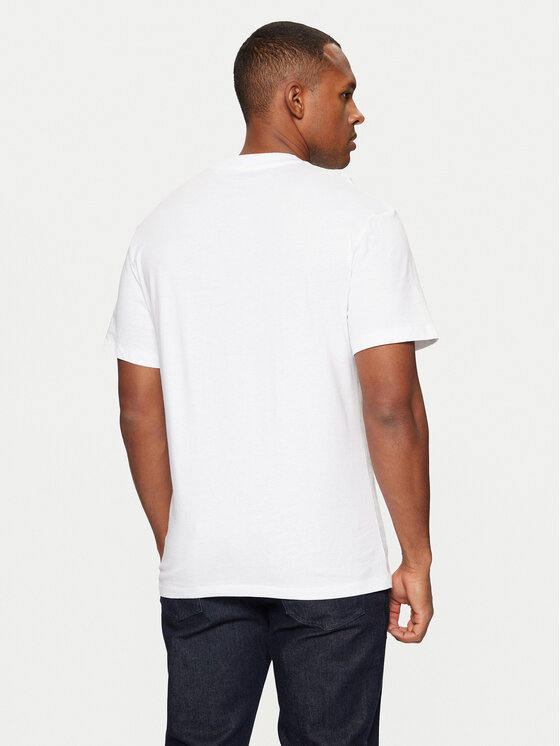 Jack&Jones Jack&Jones Majica 12257579 Bela Relaxed Fit