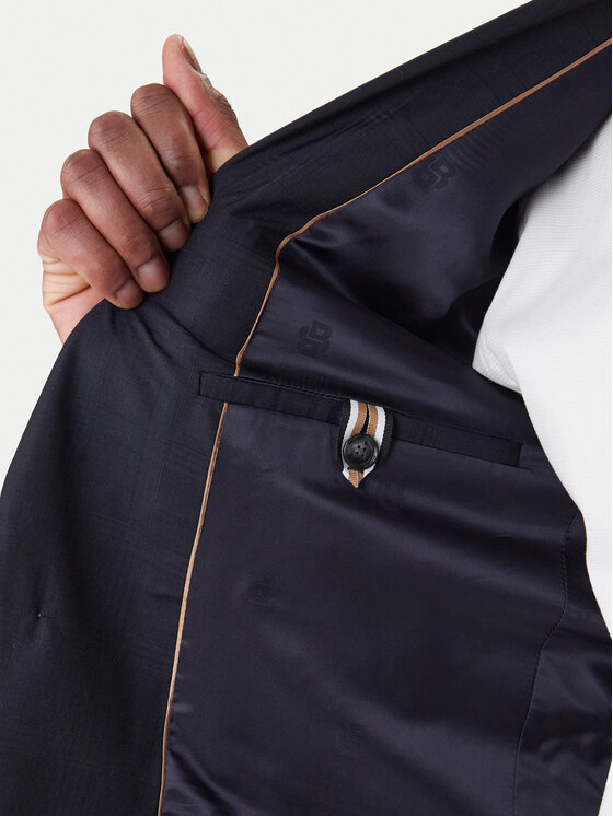 BOSS BOSS Krekls H-Huge 50557259 Tumši zils Slim Fit