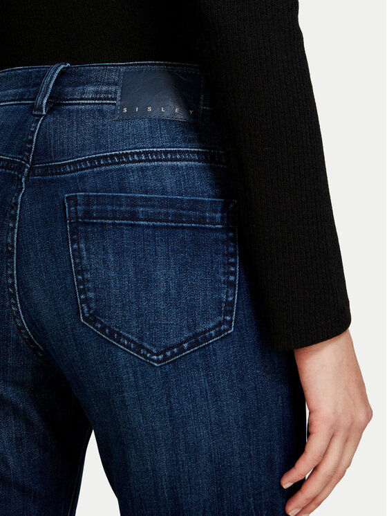 Sisley Sisley Jeans 44PMLE01K Dunkelblau Skinny Fit