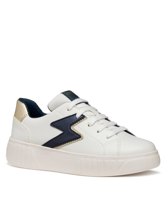 Geox Geox Snīkeri J Mikiroshi J45DVA 054AJ C0899 D Balts