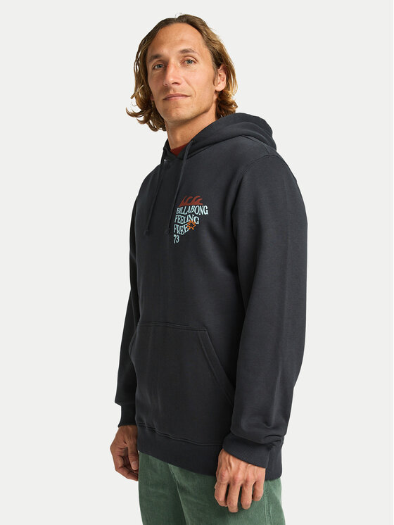 Billabong Billabong Pulóver Foundation Po EBYSF00175 Fekete Regular Fit