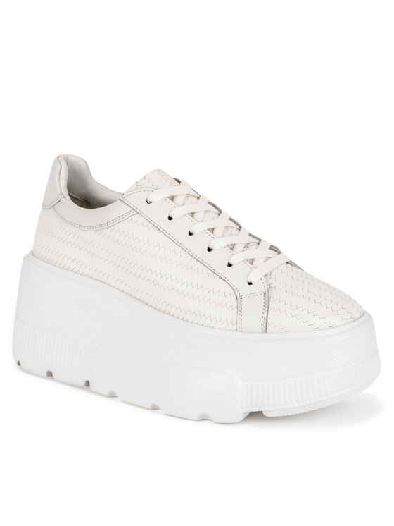 Badura Badura Sneakersy CASI-01W1-004 Bílá