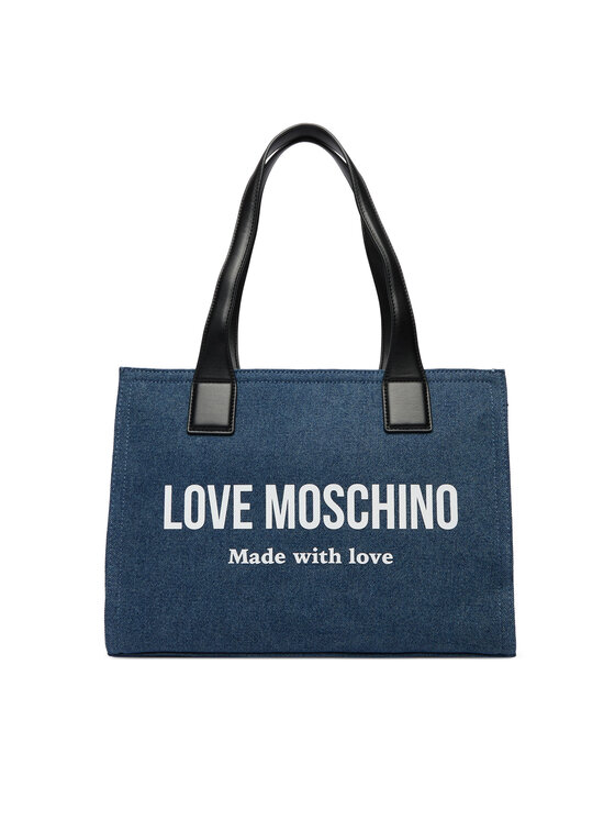 LOVE MOSCHINO Torebka JC4056PP1OLG170A Niebieski