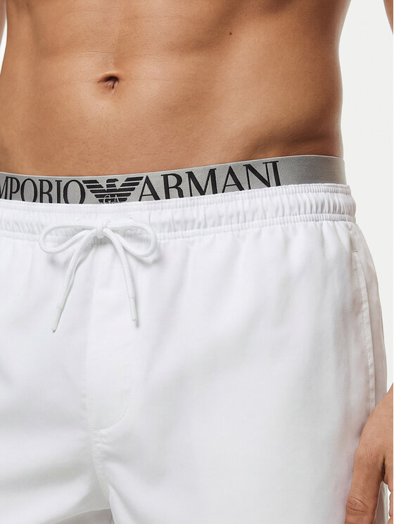 Emporio Armani Emporio Armani Plaukimo šortai EM000686 AF20432 U0002 Balta