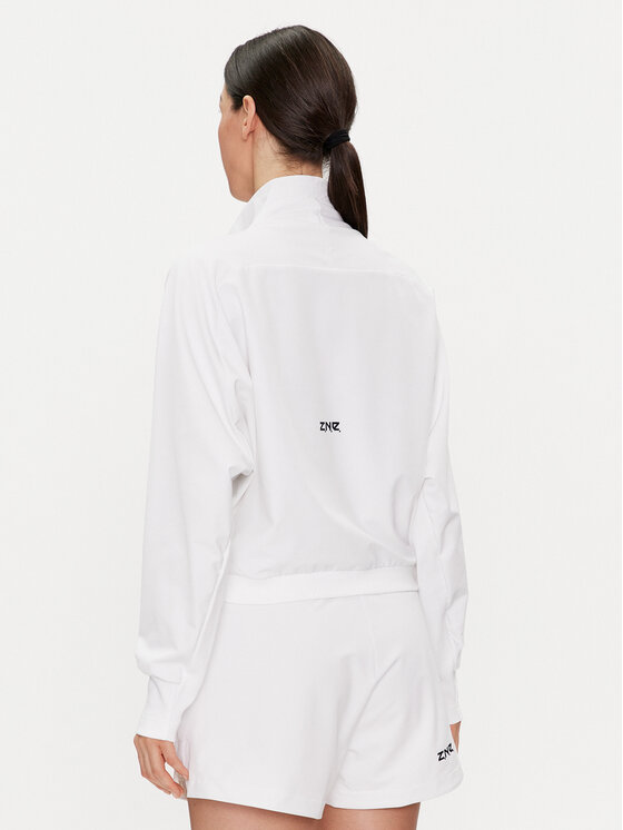adidas adidas Суитшърт Z.N.E. IN9478 Бял Relaxed Fit