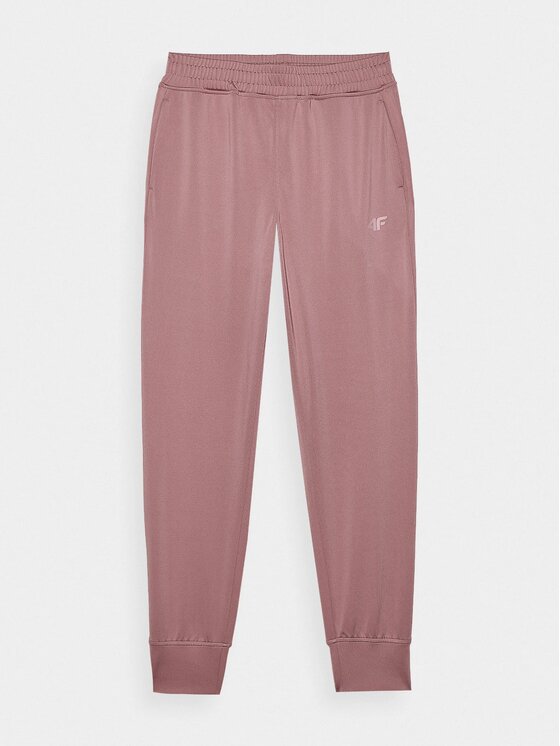 4F 4F Pantaloni da donna 4FWSS24TFTRF454-56S Rosa Regular Fit