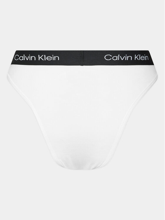 Calvin Klein Underwear Calvin Klein Underwear Brazílske nohavičky High Waist Brazilian 000QF7223E Biela