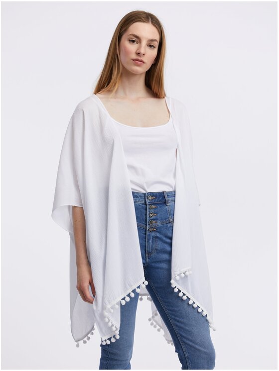 Orsay Orsay Kardigan 926104000000__UNI Biały Regular Fit