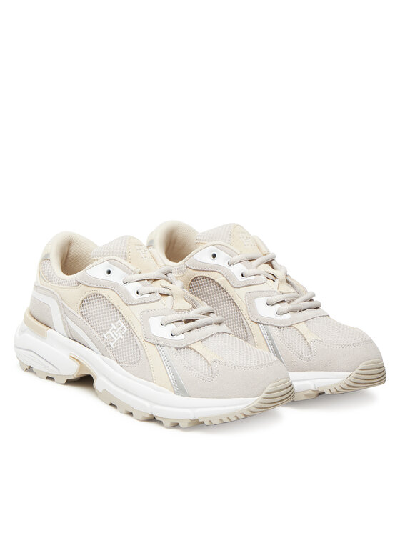 Tommy Hilfiger Tommy Hilfiger Sneakersy Modern Rugged Runner FW0FW08692 Beżowy