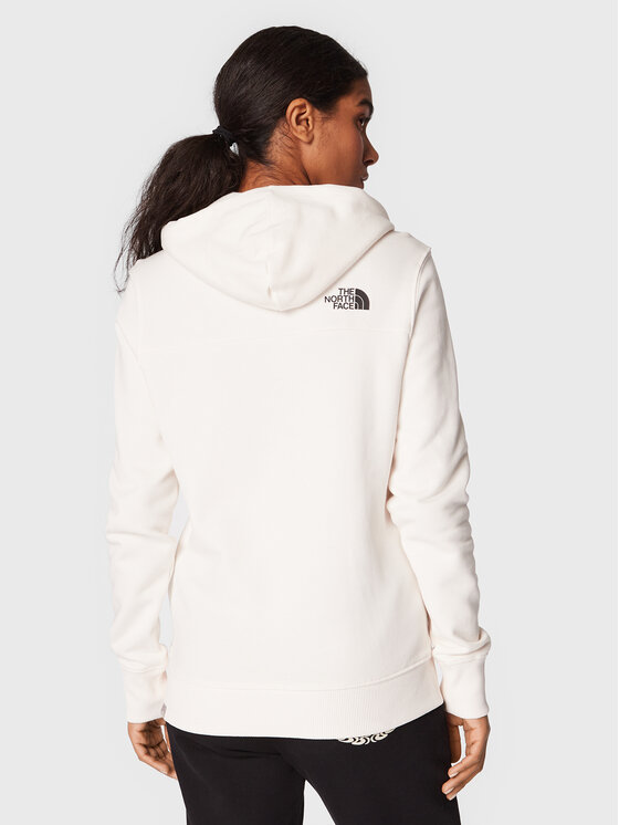 The North Face The North Face Bluza Simple Dome NF0A7X2T Biały Regular Fit