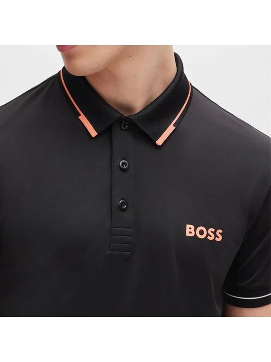 BOSS Boss Polokošile 50506203-002 Černá Slim Fit