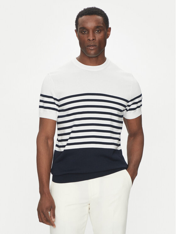 Hechter Paris Sweater 65016 151801 Sötétkék Regular Fit