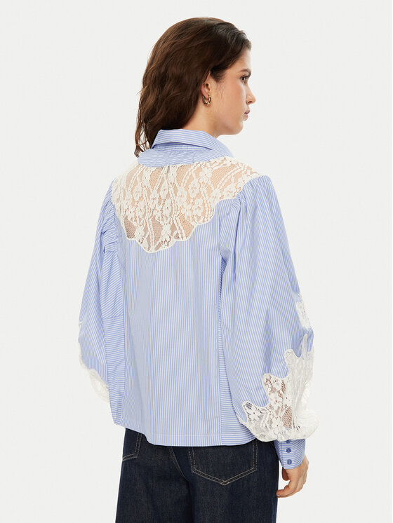 Munthe Munthe Cămașă Shellcu 244101624423 Albastru Regular Fit