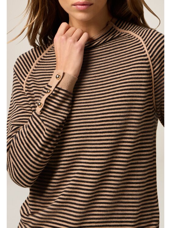 Oltre Oltre Maglione M334J005074N0Z3 Crema Regular Fit