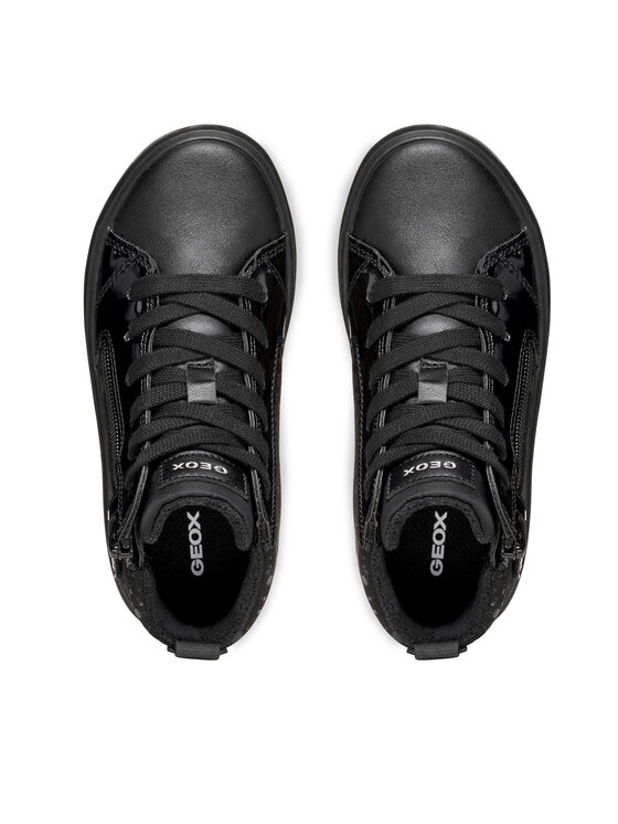 Geox Geox Сникърси J Gisli Girl J664ND 0AU02 C9999 D Черен