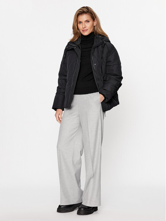 Lee Lee Télikabát 112341599 Fekete Relaxed Fit