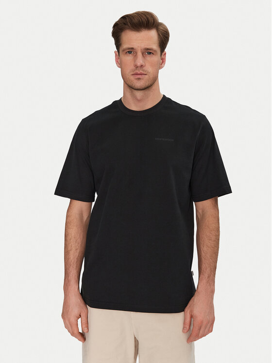 Resteröds Resteröds T-Shirt Tas 20251 2030 Czarny Regular Fit
