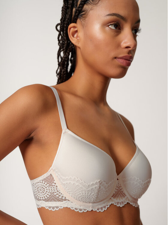Skiny Skiny Biustonosz z fiszbiną 82630 Beżowy