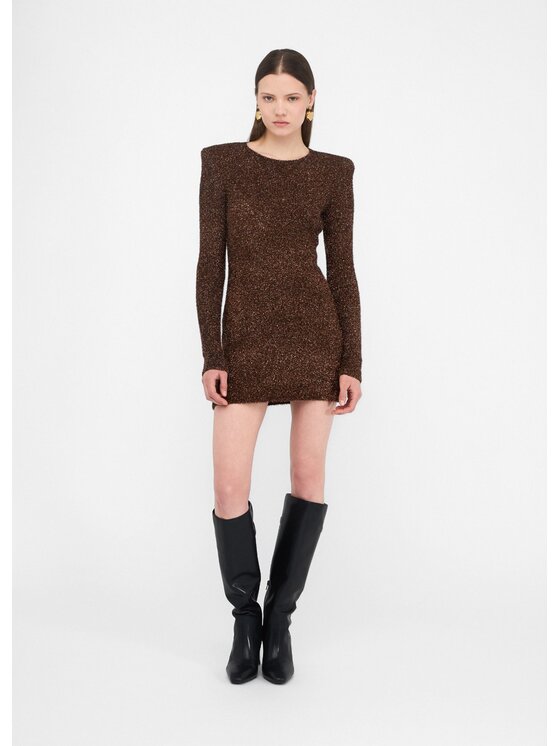 Liu Jo Liu Jo Abito da sera MF5236MA10R04109 Marrone Slim Fit