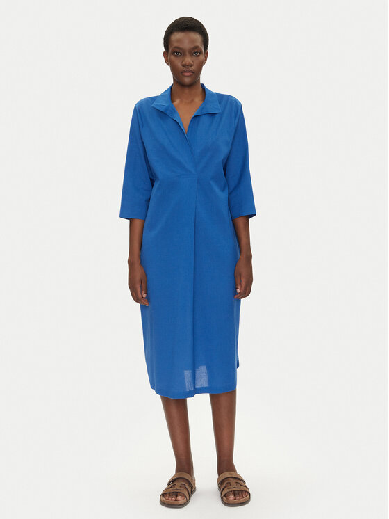 Iconique Vestito estivo IC25-093 Blu Regular Fit, taglia : OS
