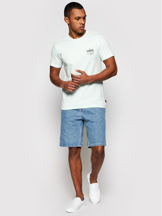 T-shirt Dreamy Places W1SS42BIP1 Verde Regular Fit...