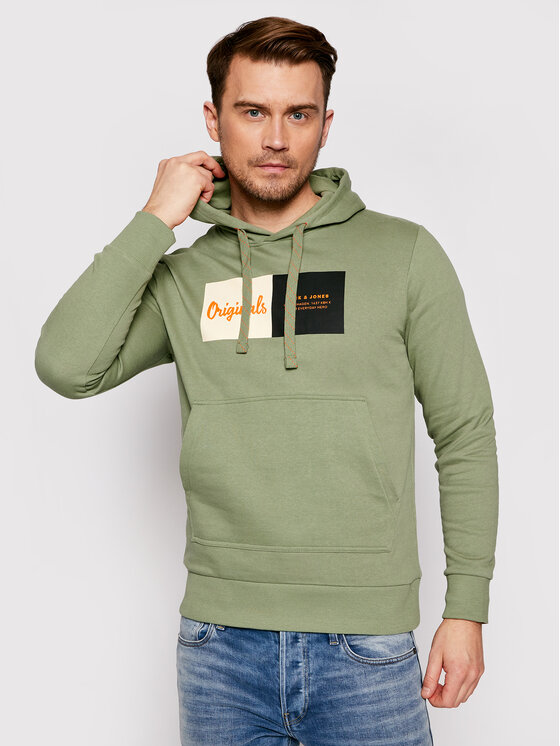 Felpa Joshuas Sweat 12185697 Verde Regular Fit