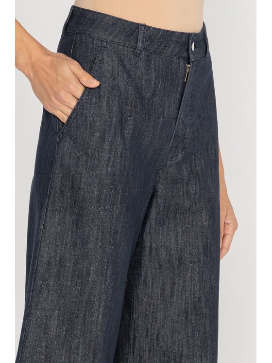 Deni Cler Milano Deni Cler Milano Jeansy W-DC-5277-D5-K1-58-1 Granatowy Loose Leg