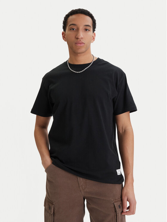 RVCA RVCA Тишърт Va X Ali Ringside 23A353527 Черен Regular Fit