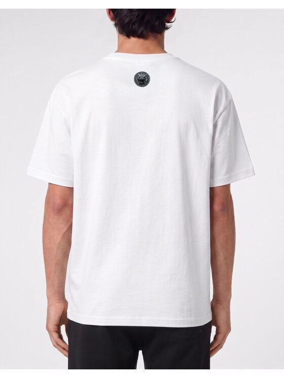 Plein Sport Plein Sport T-Shirt 31529 Bílá Regular Fit