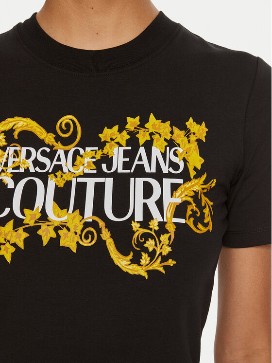 Versace Jeans Couture Versace Jeans Couture Vsakodnevna obleka 77HAOE05 CJ02E Črna Slim Fit