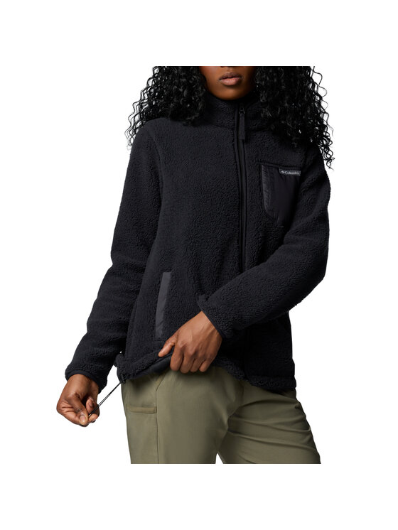 Columbia Columbia Felpa di pile West Bend Full Zip II Nero Regular Fit