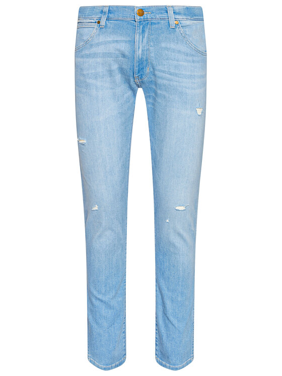 Wrangler Wrangler Jeansy Larston W18SC787A 112127448 Błękitny Slim Fit
