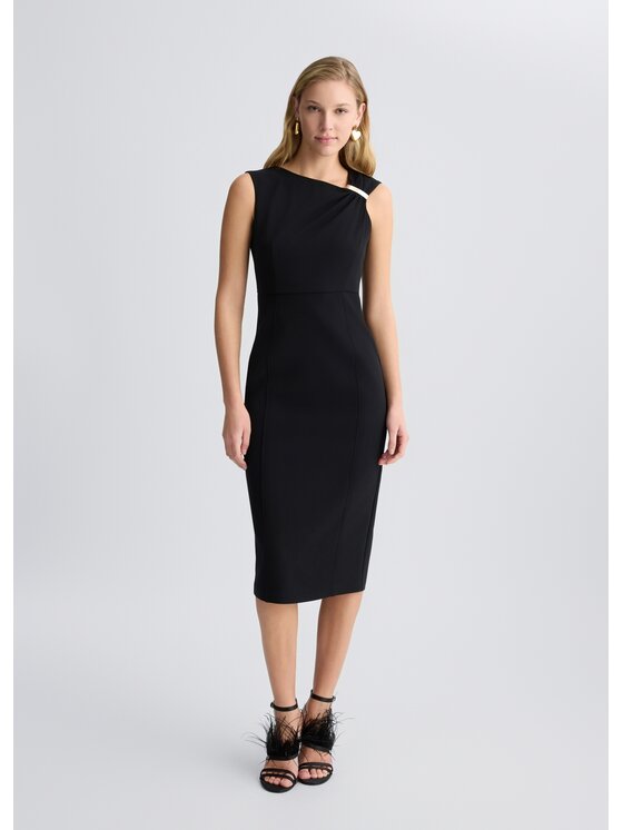 Liu Jo Liu Jo Abito da cocktail CA5337T295722222 Nero Regular Fit