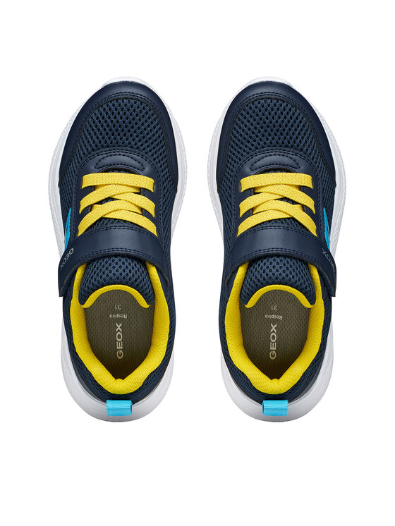 Geox Geox Sneakersy J Sprintye Boy J36GBA 01454 C0657 S Granatowy