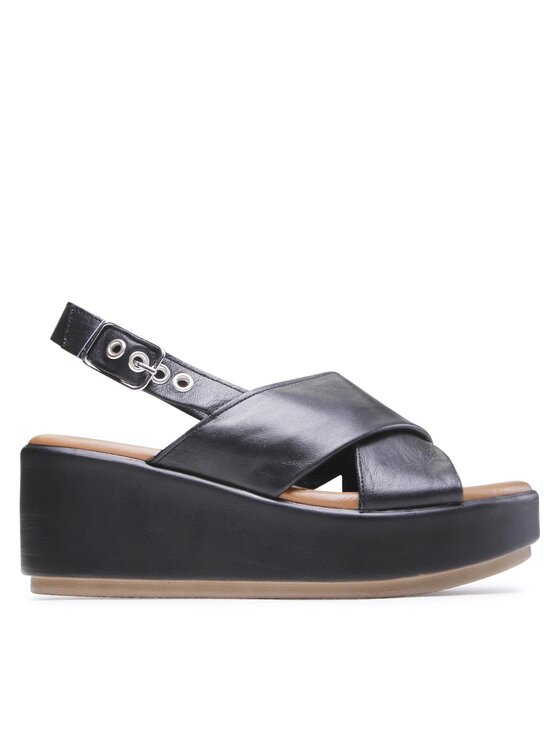 Scarpe CROSSED BANDS SANDAL Nero