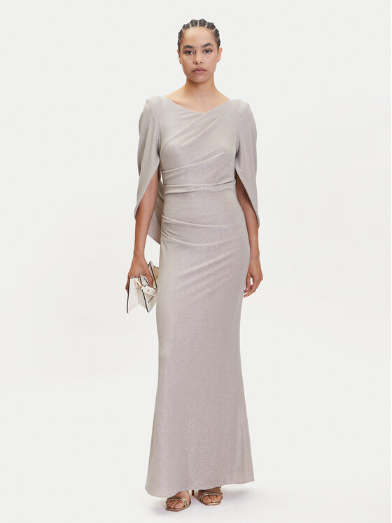 Joseph Ribkoff Joseph Ribkoff Abendkleid 251703 Beige Slim Fit