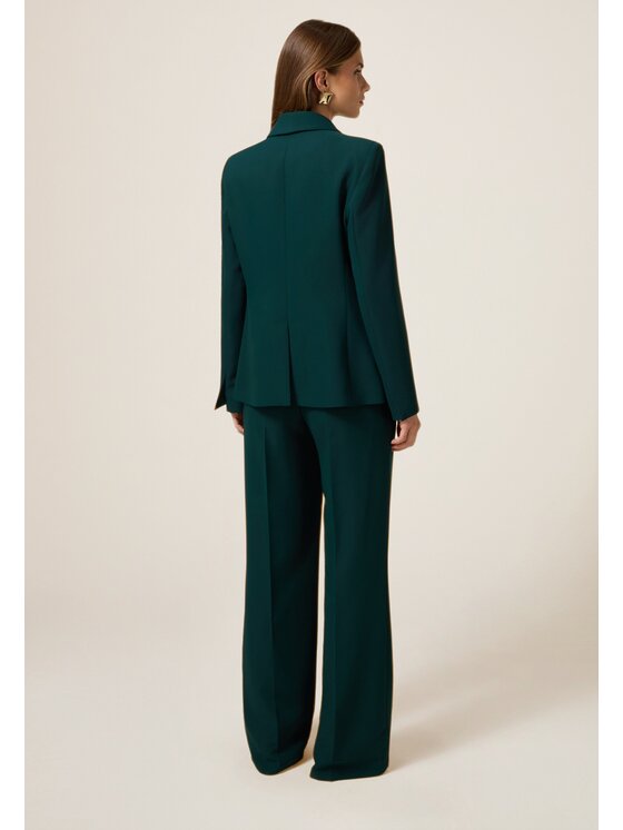Oltre Oltre Giacca da abito Q006R004628N015 Verde A-Line Fit