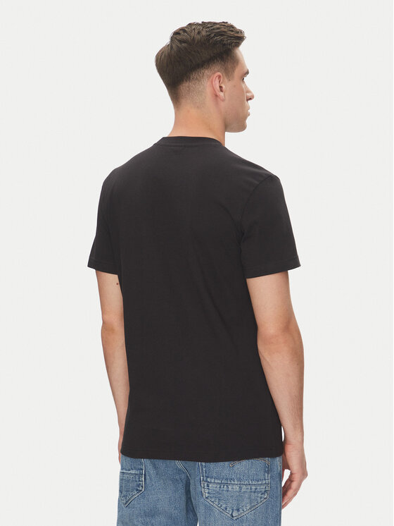 G-Star Raw G-Star Raw T-Shirt Originals D26044-C336 Czarny Regular Fit