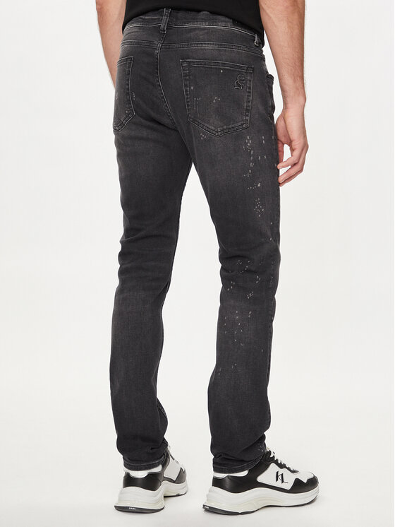 KARL LAGERFELD KARL LAGERFELD Jeansy 265801 542832 Černá Slim Fit
